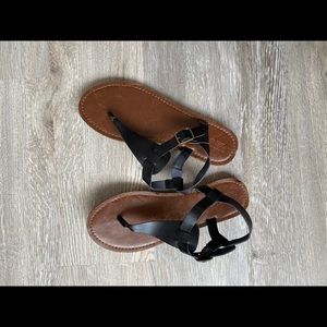 Black sandals